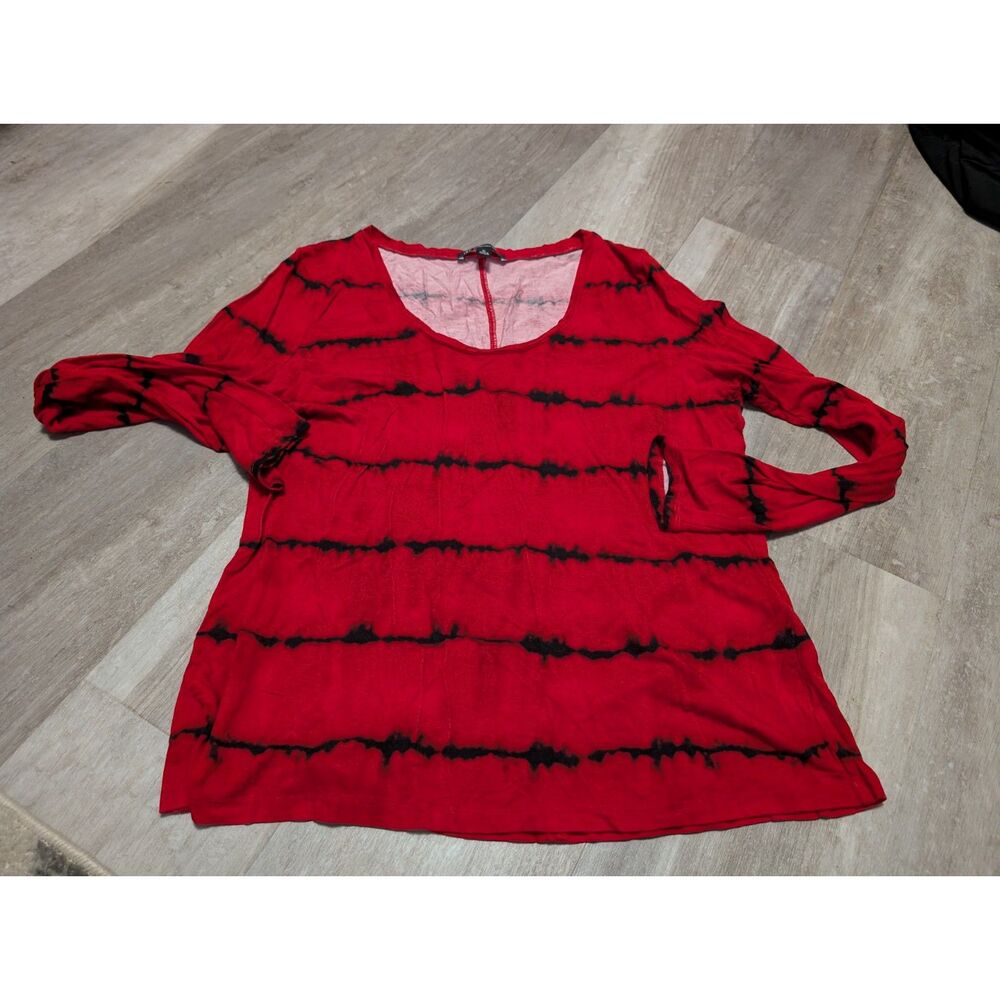 tie dye long sleeve top